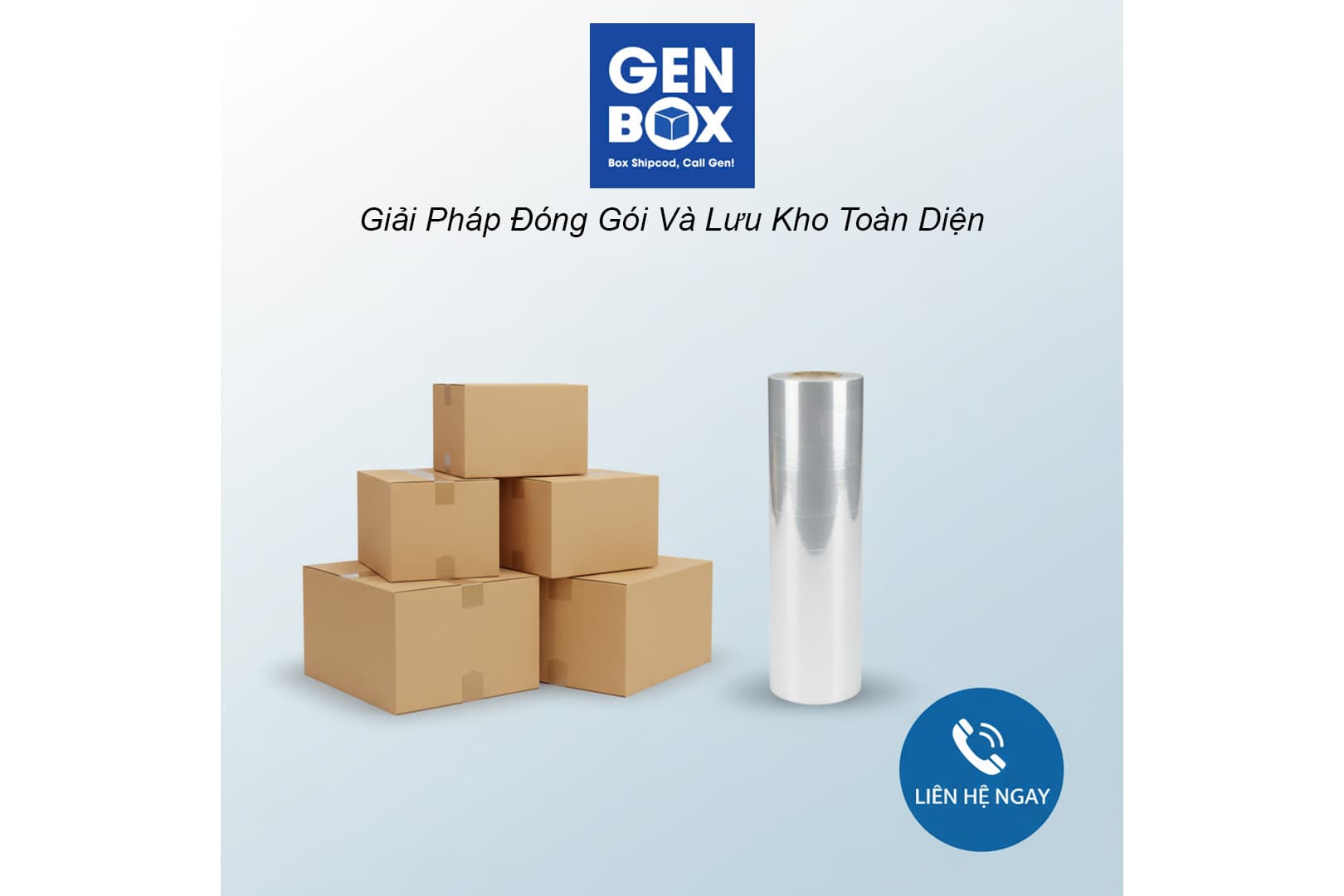 Ảnh: Giải pháp lưu kho và đóng gói hàng hóa toàn diện từ Genbox